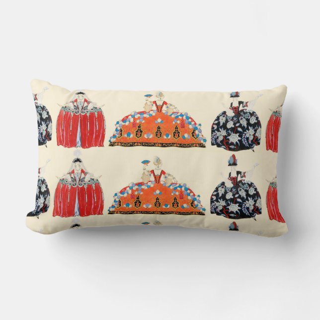 ROKOKO LADY ART DECO FASHION COSTUME DESIGNER LENDENKISSEN (Vorderseite)