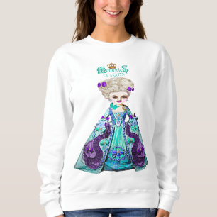 Rokoko Marie Antoinette Lasse ihnen, Kuchen zu ess Sweatshirt
