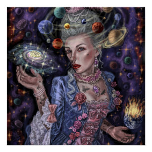 Rokoko Planets Poster