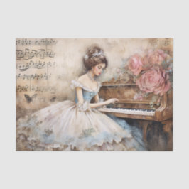 Rokoko Princess-Testseite Seidenpapier