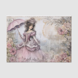 Rokoko Princess-Testseite Seidenpapier