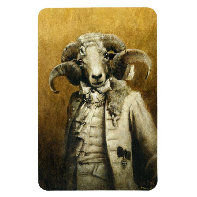 Rokoko Ram Flexible Magnet (Vertikal)