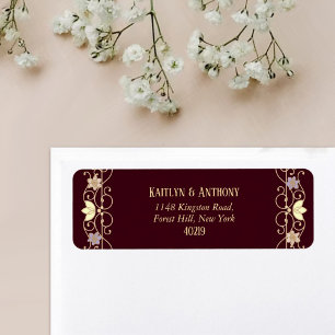 Rokoko-Wiederbelebung Elegante Vintage-Floral-Hoch