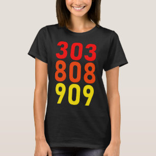 Roland TB-303 TR-808 TR-909 Klassische Beats T-Shirt