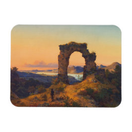 Roland's Arch (von Andreas Achenbach) Magnet