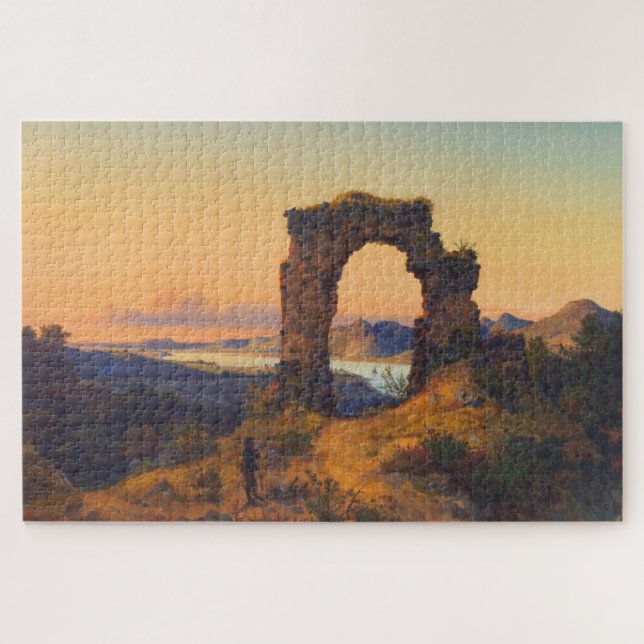 Roland's Arch (von Andreas Achenbach) Puzzle (Horizontal)
