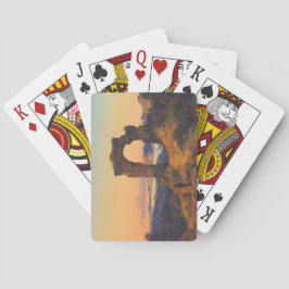 Roland's Arch (von Andreas Achenbach) Spielkarten