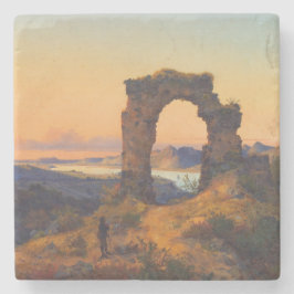 Roland's Arch (von Andreas Achenbach) Steinuntersetzer