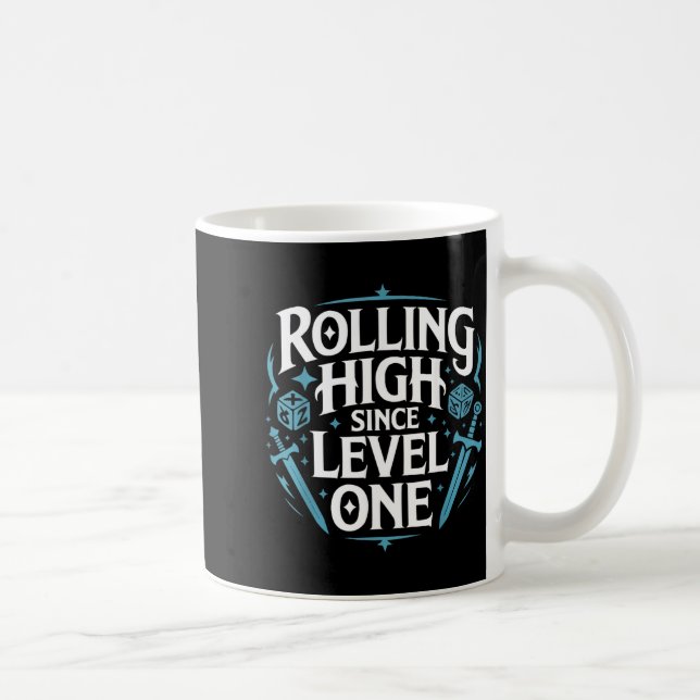 Role Playing Gamer Rpg Master D20 Tabletop Funny R Kaffeetasse (Rechts)