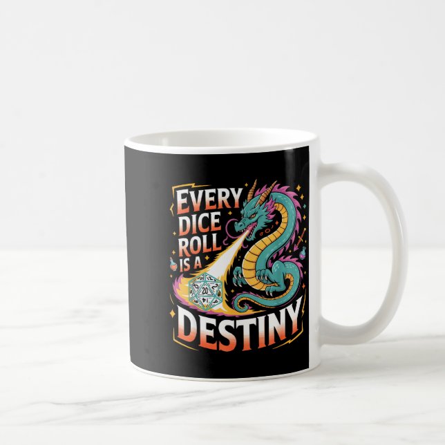 Role Playing Gamer Rpg Master D20 Tabletop Funny R Kaffeetasse (Rechts)
