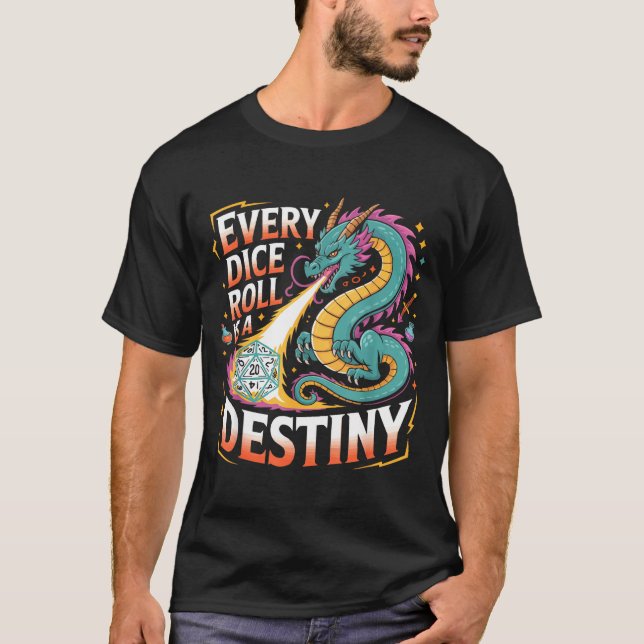 Role Playing Gamer Rpg Master D20 Tabletop Funny R T-Shirt (Vorderseite)
