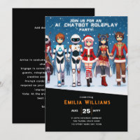 Roleplay Party Anime Robot Weihnachten