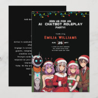 Roleplay Party Anime Robot Weihnachten
