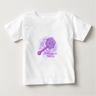 Roleplayer bei der Ausbildung lila Baby T-shirt