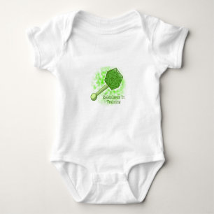 Roleplayer in ausbildengrün baby strampler