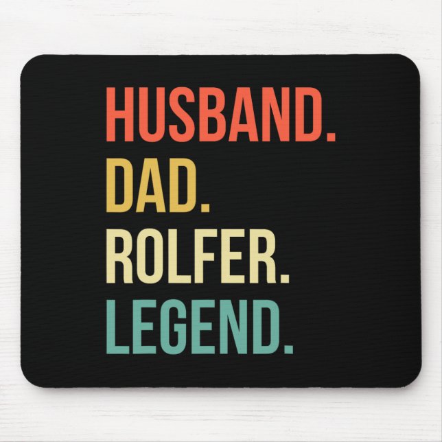 Rolfer Vater Husband Fathers Day Rolfer Mousepad (Vorne)