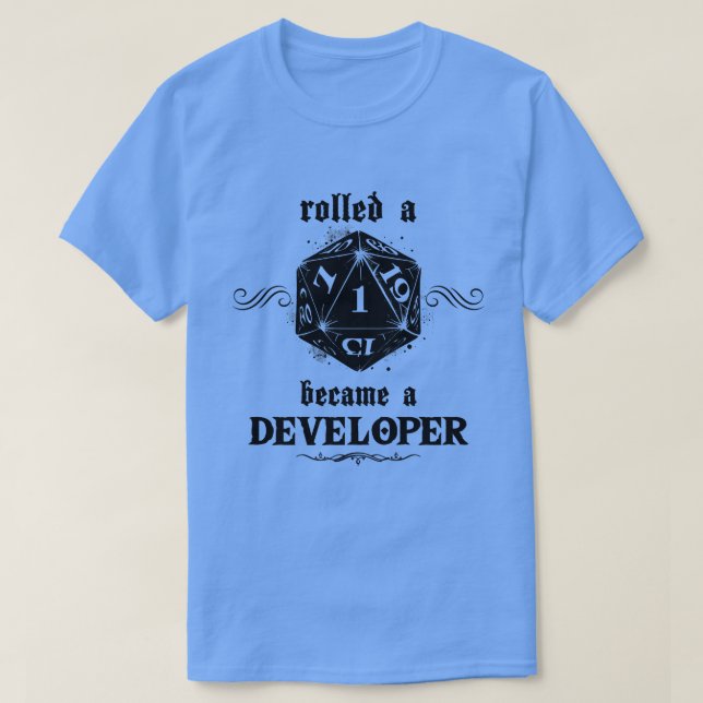 Roll Developer T-Shirt (Design vorne)