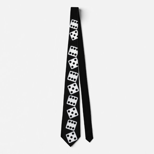 Roll Dice Neck Tie Krawatte (Vorderseite)
