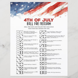 Roll for Freedom 4. Juli Party Game
