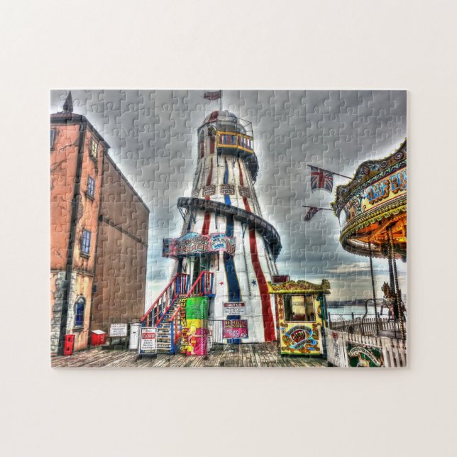 Roll hoch! Roll hoch! Der ganze Spaß der Messe Puzzle (Horizontal)