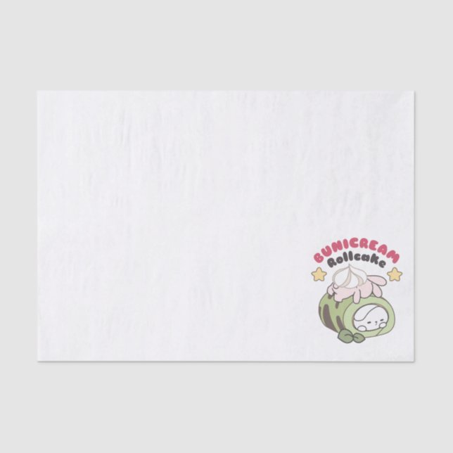 Roll in Sweetness Bunicream Rollcake Delight Seidenpapier (Vorderseite)