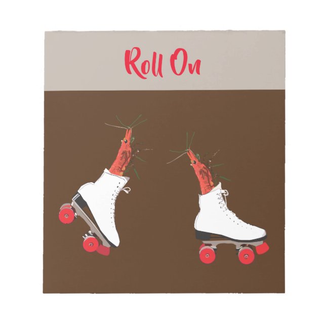 Roll On Notizblock (Vorderseite)