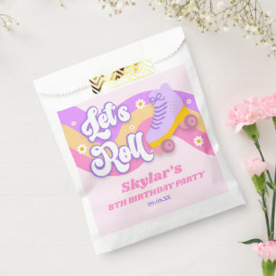 Roll Roller Skate Skaten Geburtstagsparty Geschenktütchen