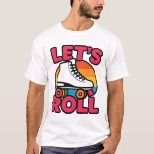 Roll-T-Shirt des lassend T-Shirt