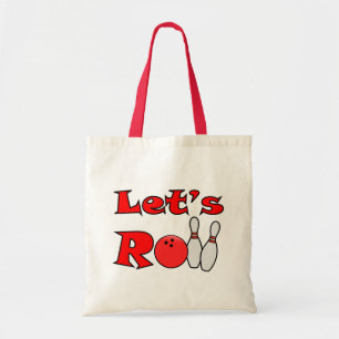 Roll Tote Bag - Bowling-Gastgeschenken Tragetasche