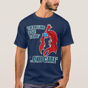 Roll um zu sehen, ob ich T-Shirt