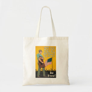 Roll Up the Sleeves Budget Tote Tasche