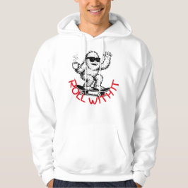 Roll With It Abominable Snowman Skater Hoodie