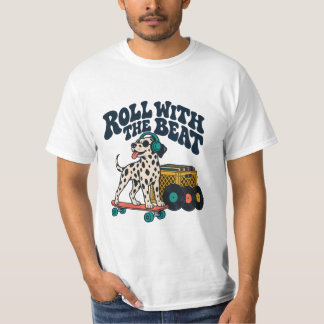 Roll With The Beat Grafik-T-Shirt T-Shirt
