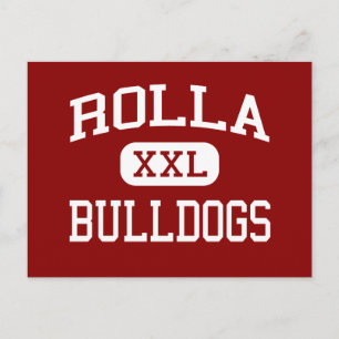 Rolla - Bulldogs - High School - Rolla Missouri Postkarte