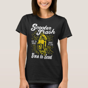 Rolla Müll Retro abgenutzter Stil Roller Humor T-Shirt