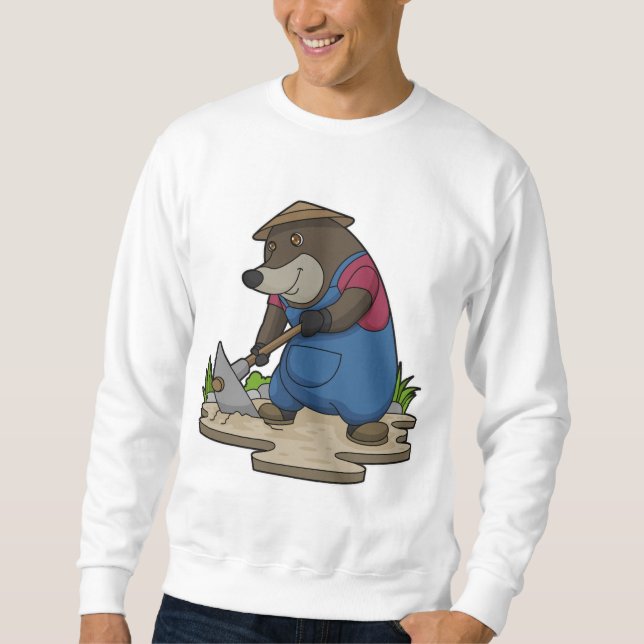 Rolle als Bauer Sweatshirt (Vorderseite)