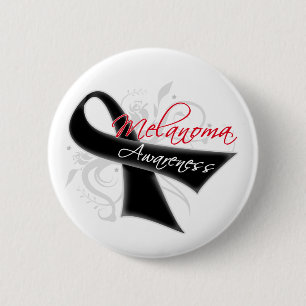 Rolle-Band-Melanom-Bewusstsein Button