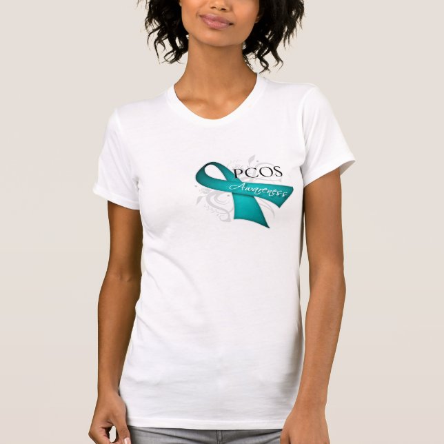 Rolle-Band - PCOS Bewusstsein T-Shirt (Vorderseite)