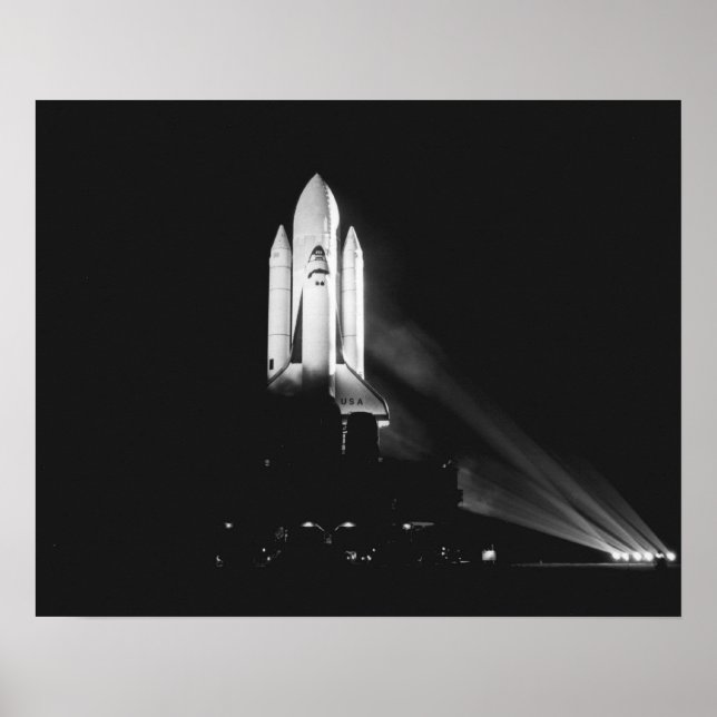 Rolle der Raumfähre Columbia (STS-2) Poster (Vorne)