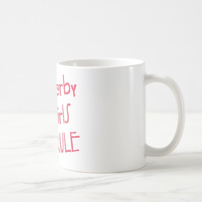 Rolle Derby - Derby-Mädchen-Regel Tasse (Rechts)