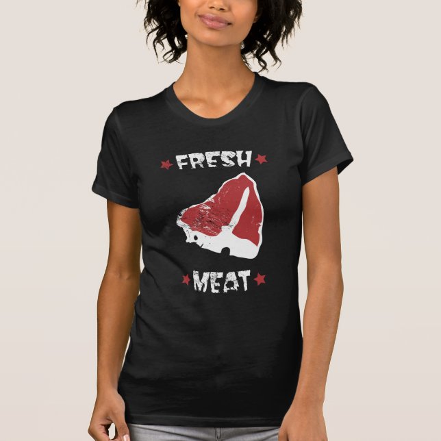 Rolle Derby - Frischfleisch T-Shirt (Vorderseite)