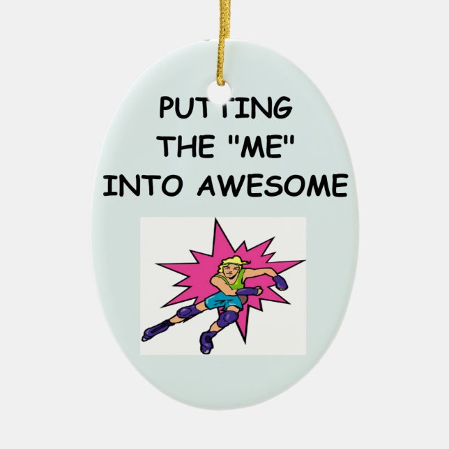 Rolle Derby Keramikornament (Vorne)