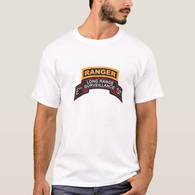 Rolle E Co 51. Infanterie-LRS, Förster-Vorsprung T-Shirt (Vorderseite)