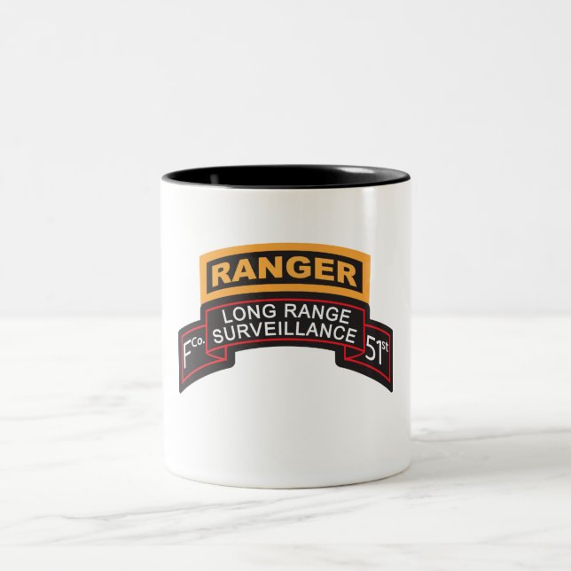Rolle F Co 51. Infanterie-LRS, Förster-Vorsprung Zweifarbige Tasse (Mittel)