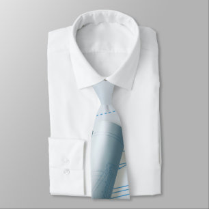 Rolled Blueprint Bau Zuhause Reparatur Necktie Krawatte