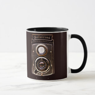 Rolleicord Kunst-Dekokamera Tasse