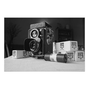 ROLLEIFLEX II-Kamera 1930 Automatik bei 6 x 6-fach Fotodruck