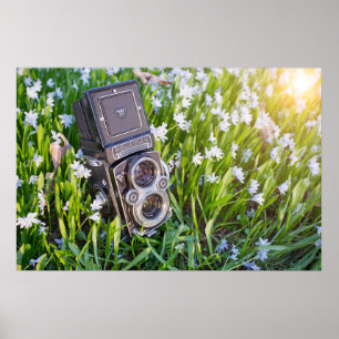 Rolleiflex-Kamera Poster
