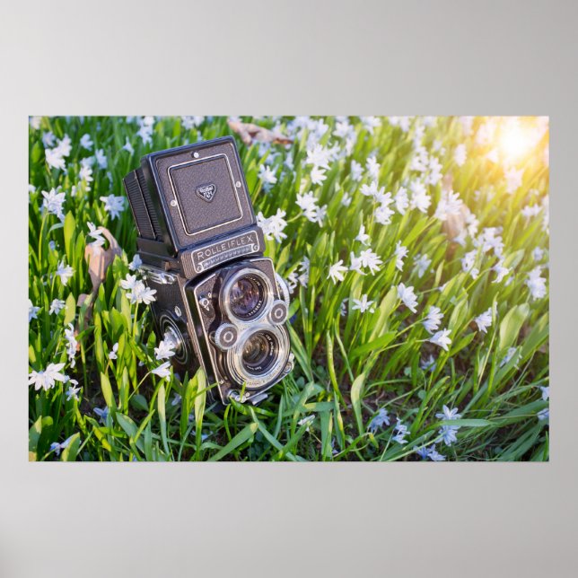 Rolleiflex-Kamera Poster (Vorne)