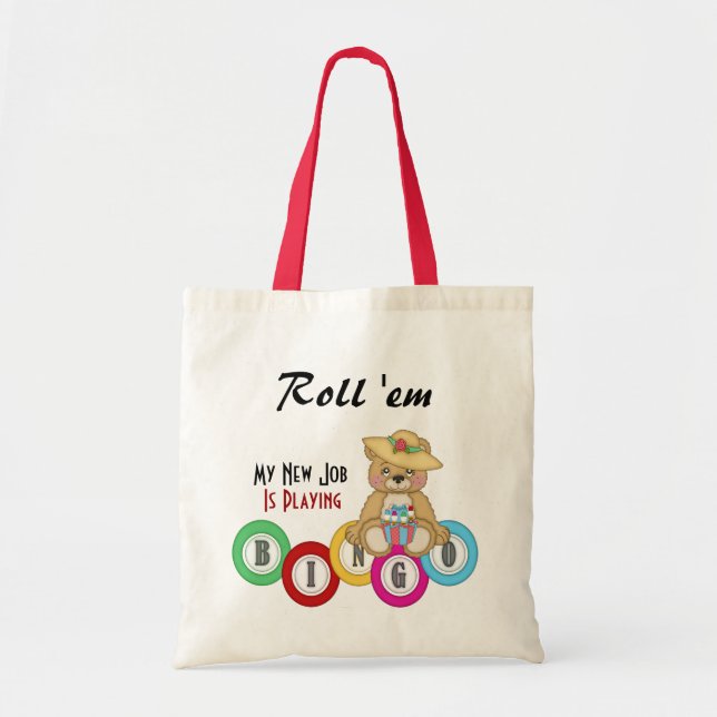 Roll'em Tote Bag Tragetasche (Vorne)
